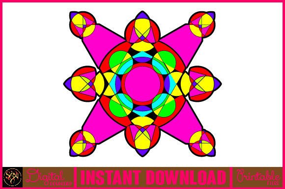 Mandala 3D Layered SVG: Crafts & Graphics