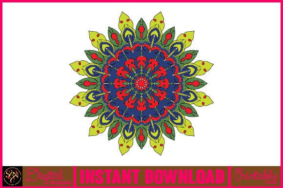 Mandala 3D Layered SVG Cut File-146 for Crafts & Graphics