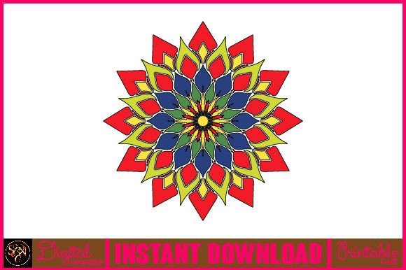 Mandala 3D Layered SVG for Crafts & Graphics