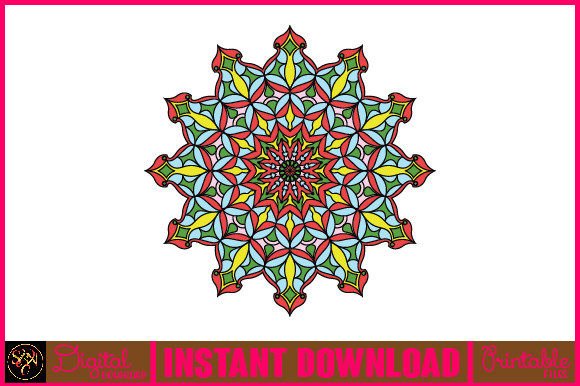 Mandala 3D Layered SVG for Crafts & Graphics