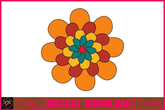 Mandala 3D Layered SVG: Graphics for Crafts