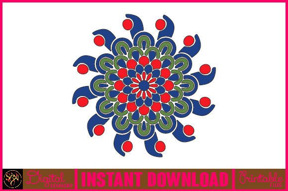 Mandala 3D SVG: Graphics for Crafts