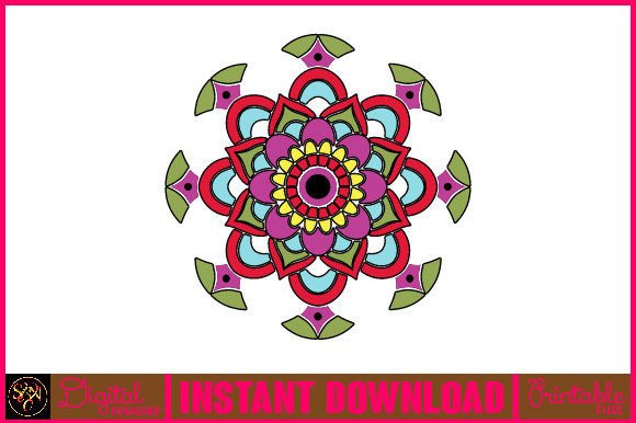 Mandala 3D SVG: Graphics for Crafts