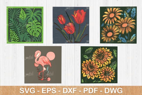 Reviewing 3D SVG Flowers for Layered Botanical Wall Art Bundle