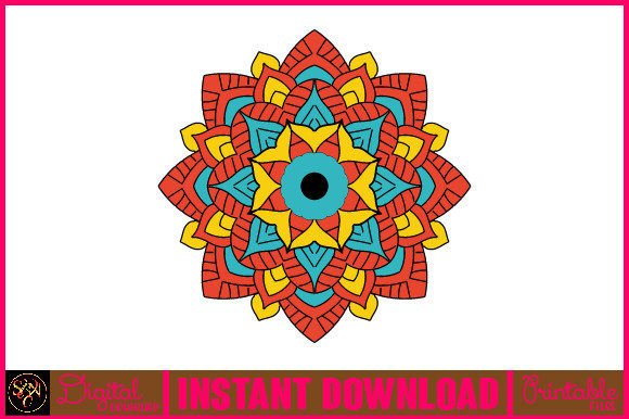 Reviewing Mandala 3D Layered SVG Cut File-112