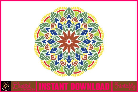 Reviewing Mandala 3D Layered SVG Cut File-94