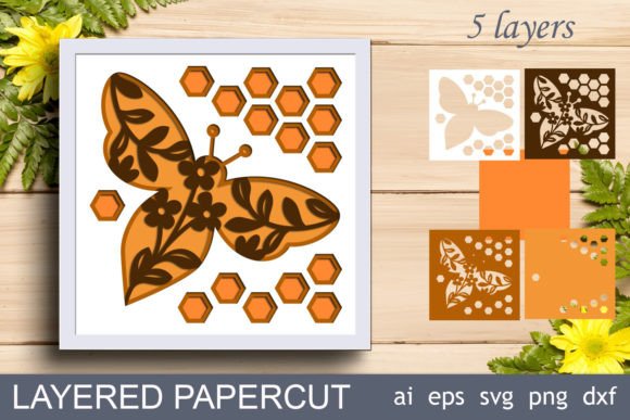 Reviewing the Bee Shadow Box SVG for Embroidery Use