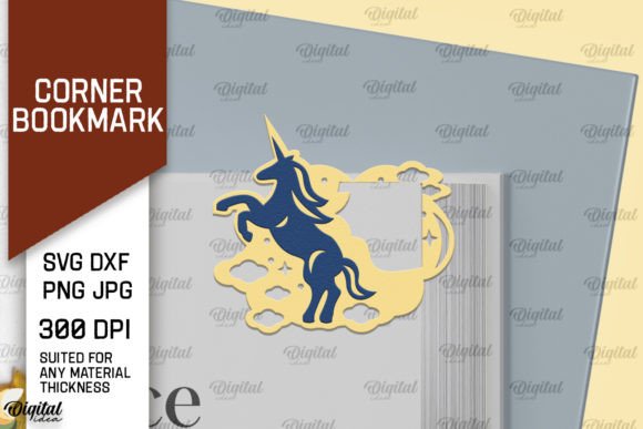 Reviewing the Unicorn Corner Bookmark Paper Cut Design